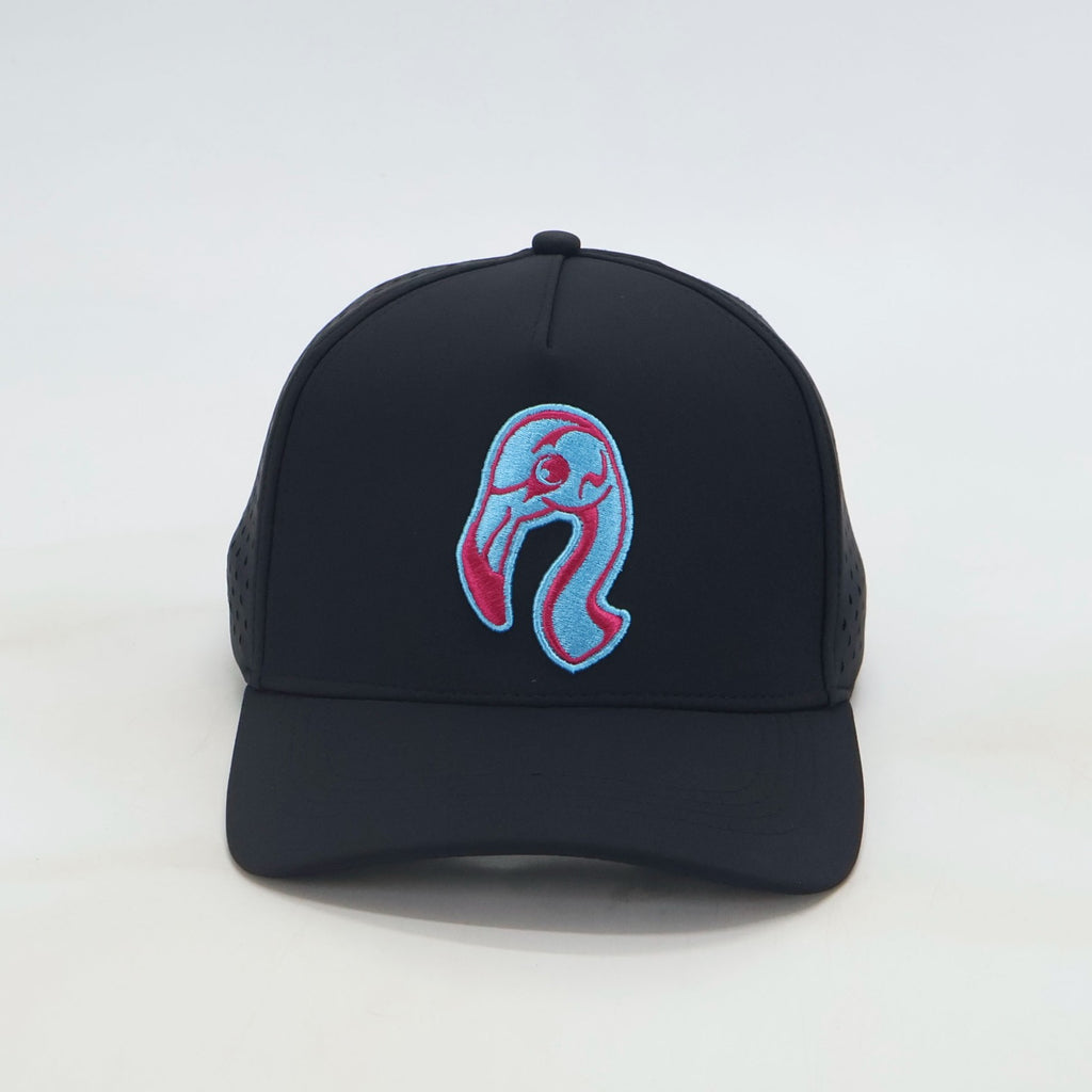 Performance Mesh Athletic Hat - Black