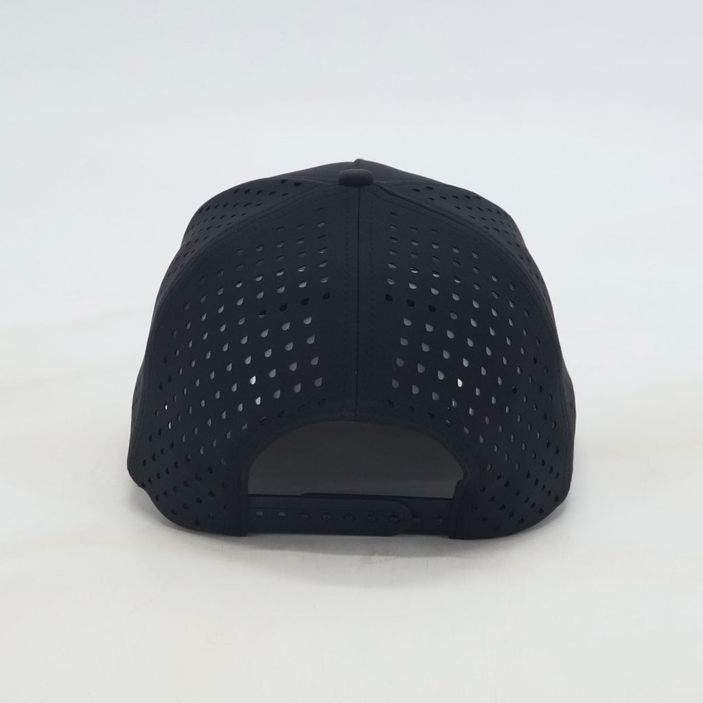 Performance Mesh Athletic Hat - Black