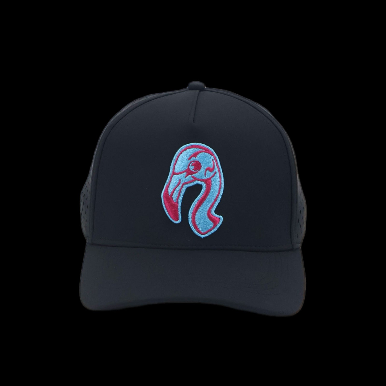 Performance Mesh Athletic Hat - Black