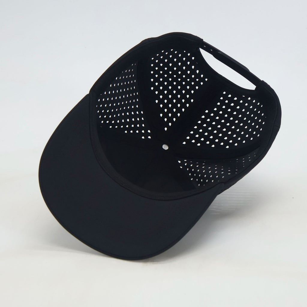 Performance Mesh Athletic Hat - Black